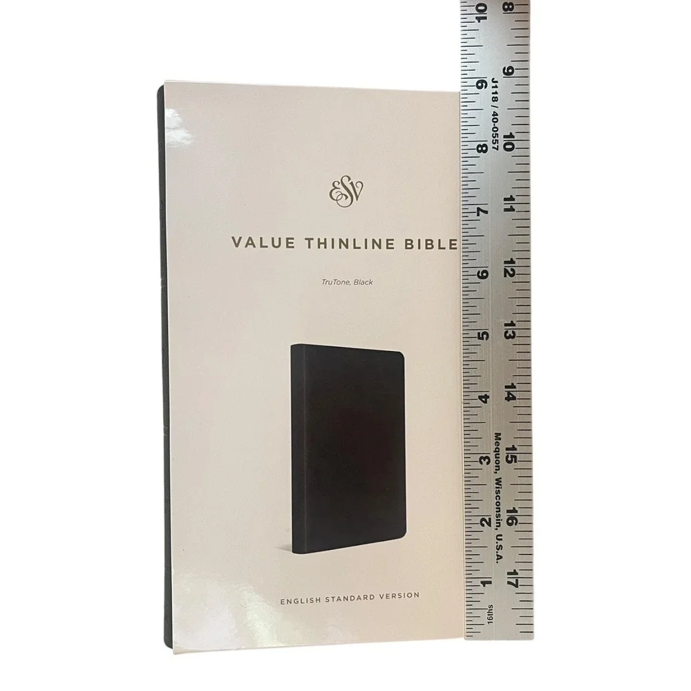 New ESV Value Thinline Bible (TruTone Bibles) w/ Jacket- Billy Graham Excerpt